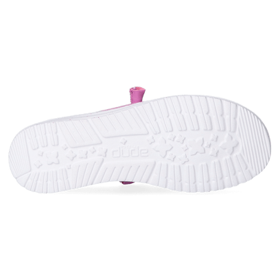 Wendy Slub Canvas Dames Instappers Violet