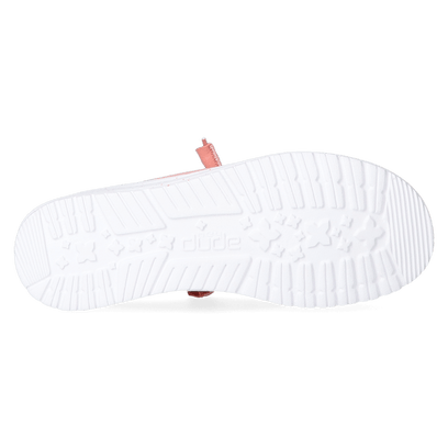 Wendy Slub Canvas Dames Instappers Terracotta