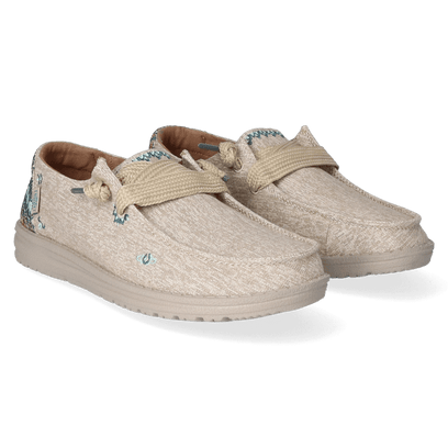 Wendy Flora Dames Instappers Sunflower Beige