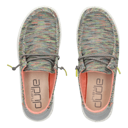 Wendy Sox Dames Instappers Peacock Pink