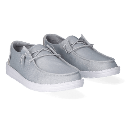 Wendy Glitter Dames Instappers Smoke Quartz