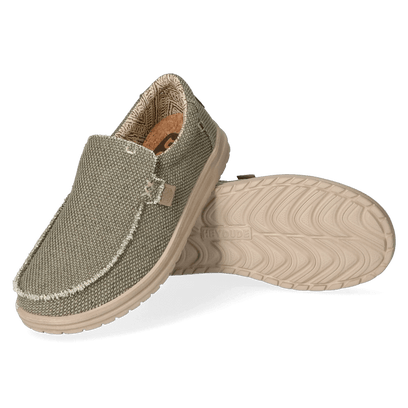 Mikka Braided Heren Instappers Army