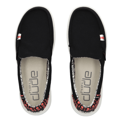 Misty Rise Dames Instappers Black Palm