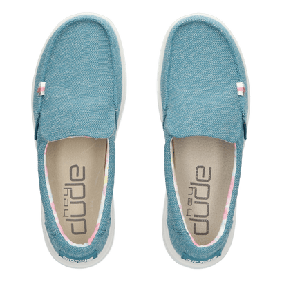 Misty Rise Dames Instappers Tropical Blue