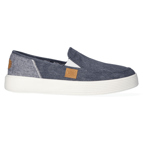 Sunapee Craft Linen Heren Instappers Navy Sunapee Craft Linen Heren Instappers Navy