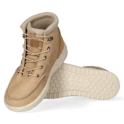 Bradley Leather Heren Boots Wheat