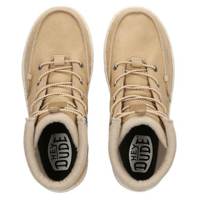 Bradley Leather Heren Boots Wheat