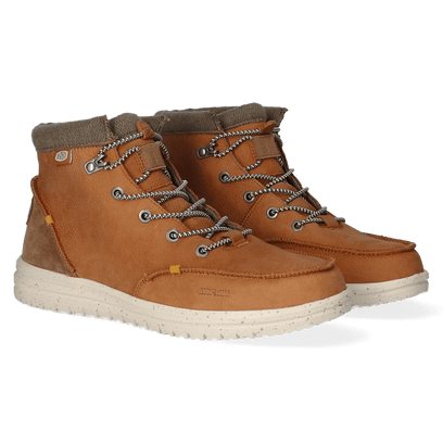 Bradley Leather Heren Boots Cognac
