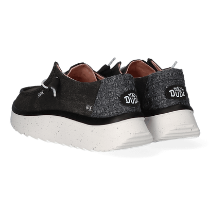 Wendy Peak Chambray Dames Instappers Black