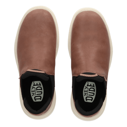 Branson Craft Leather Dames Boots Coffee