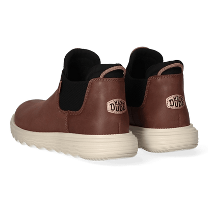 Branson Craft Leather Dames Boots Coffee