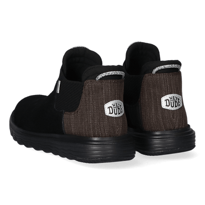 Branson Suede Dames Boots Black/Black