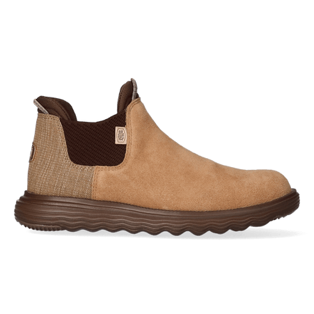 Branson Suede Dames Boots Cognac Branson Suede Dames Boots Cognac