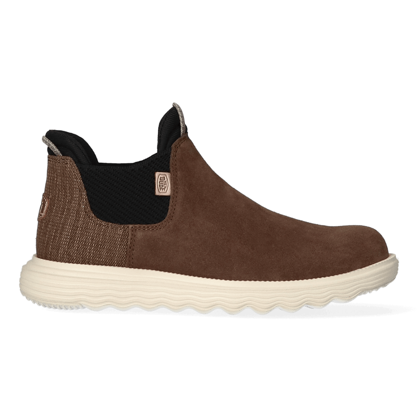 Branson Suede Dames Boots Coffee