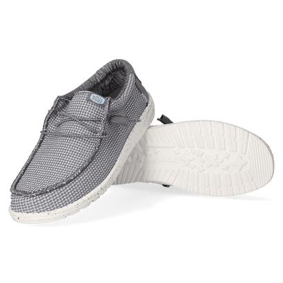 Wally Sport Mesh Heren Instappers Grey