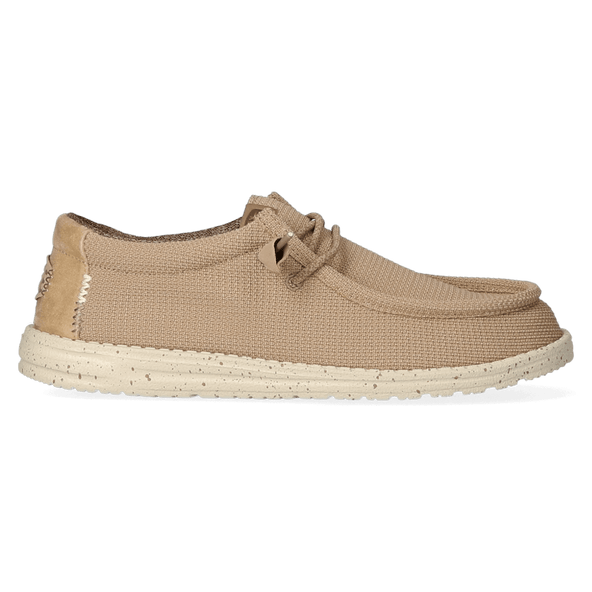 Wally Sport Mesh Heren Instappers Tan/White Wally Sport Mesh Heren Instappers Tan/White