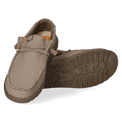 Wally Sport Mesh Heren Instappers Tan