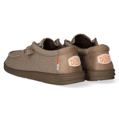 Wally Sport Mesh Heren Instappers Tan