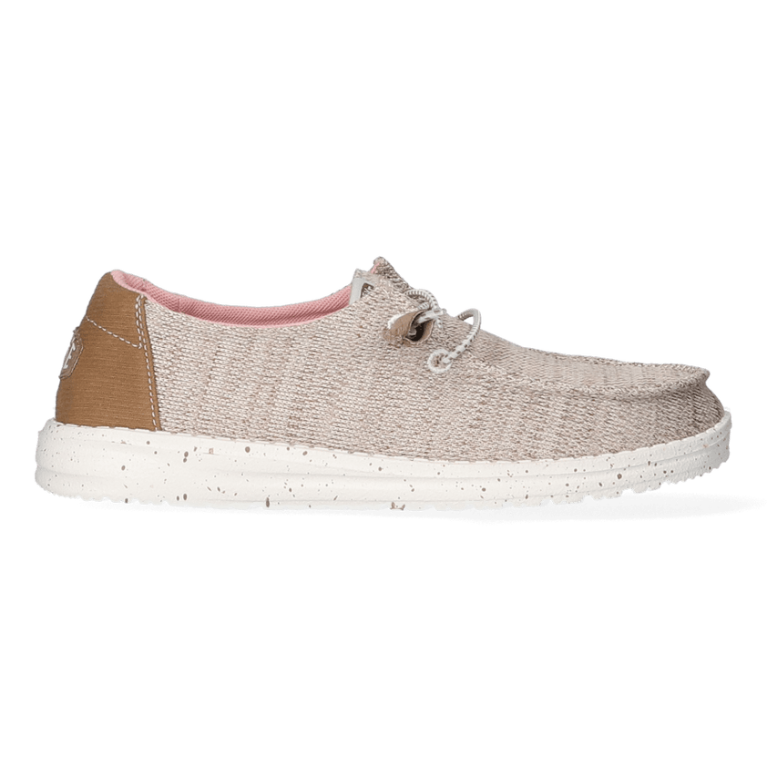 Wendy Sport Mesh Dames Instappers Walnut