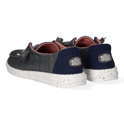 Wendy Sport Mesh Dames Instappers Navy