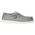 Wally Canvas Heren Instappers Light Grey