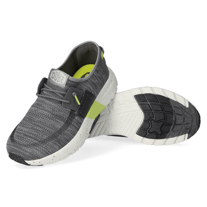 Sirocco Sport Mode Heren Sneakers Heather Grey/Charcoal