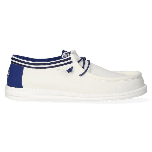 Wally Letterman Heren Instappers White/Blue Wally Letterman Heren Instappers White/Blue