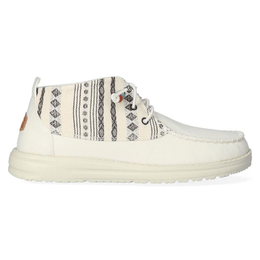 Wendy Mid Boho Mix Dames Instappers Baja Cream