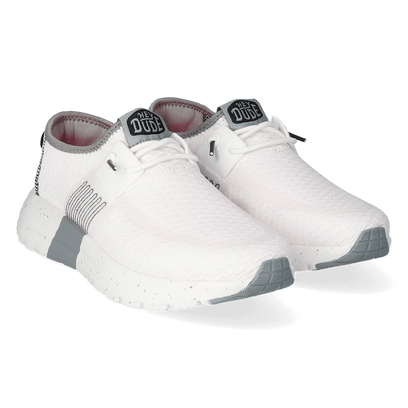 Sirocco Sport Stripe Dames Sneakers White