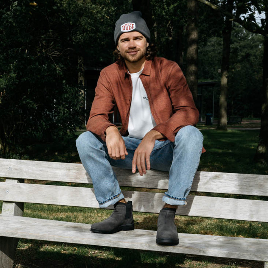 Laarzen Nette Schoenen Onder Spijkerbroek MAG| Megamok 4001 Black