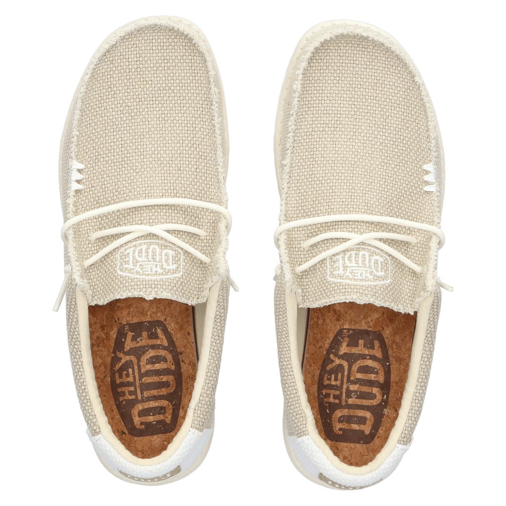 Wally Braided Heren Instappers Off White