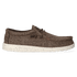 Wally Blend Heren Instappers Linen Dark Brown