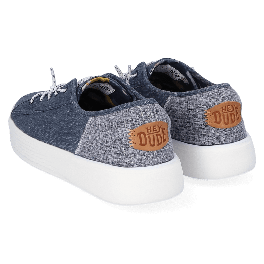 Cody Craft Linen Heren Sneakers Navy