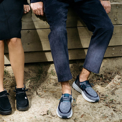 Sirocco Dual Knit Sneakers Navy