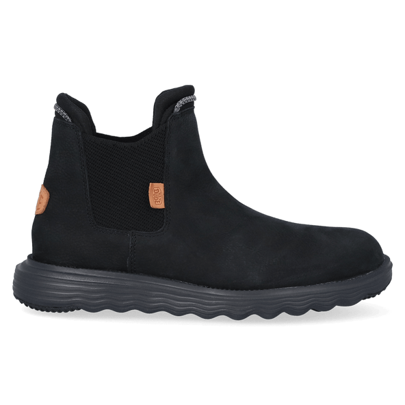 Branson Craft Leather Heren Boots Black