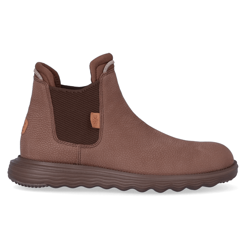 Branson Craft Leather Heren Boots Brown