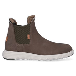 Branson Craft Leather Heren Boots Olive