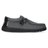 Wally Sport Mesh Heren Instappers Charcoal