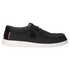 Wally Sport Mesh Heren Instappers Black/White
