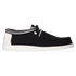 Wally Letterman Heren Instappers Black/White