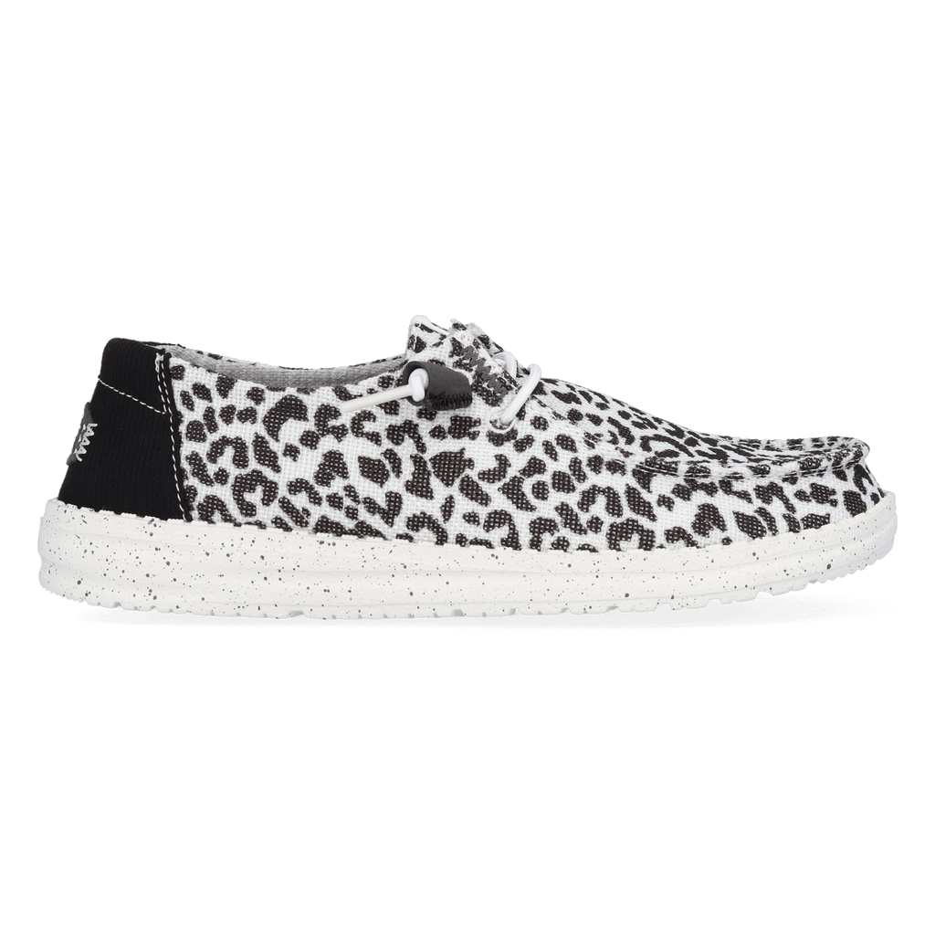 Wendy Dames Instappers Leopard Black/Grey