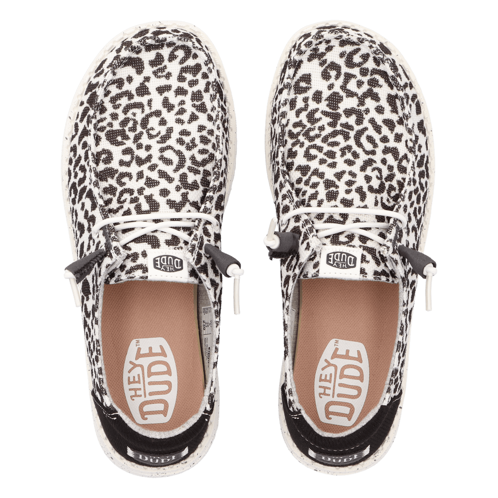 Wendy Dames Instappers Leopard Black/Grey