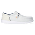 Wally Funk Open Mesh Dames Instappers White/White