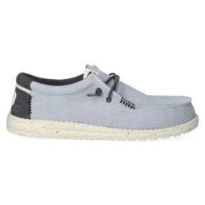 Wally Coastline Jute Heren Instappers Stone White