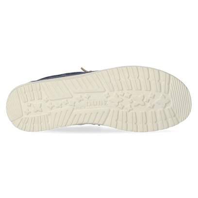 Wally Coastline Jute Heren Instappers Navy