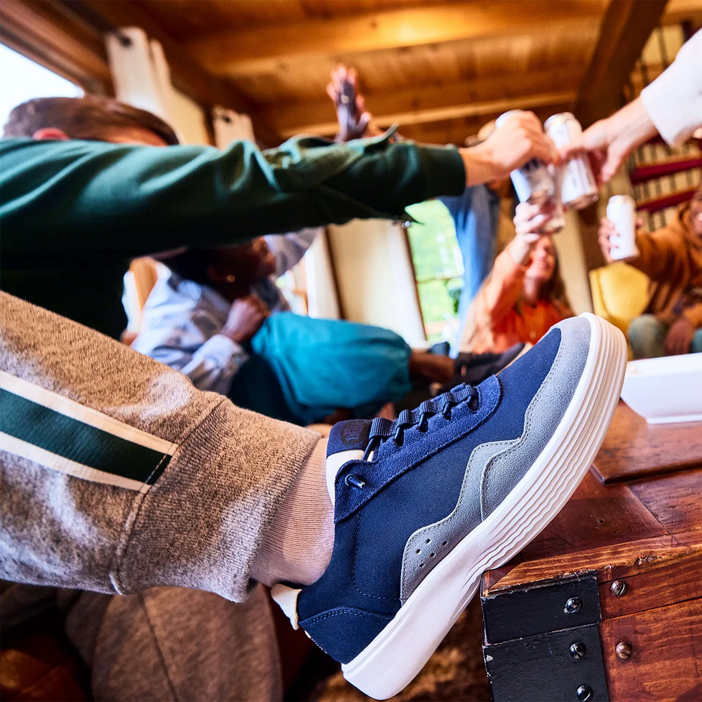 Canvas sneakers heren hotsell