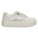 Hudson Lift Sport Dames Sneakers Cream