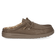 Wally Slip Canvas Heren Instappers Walnut