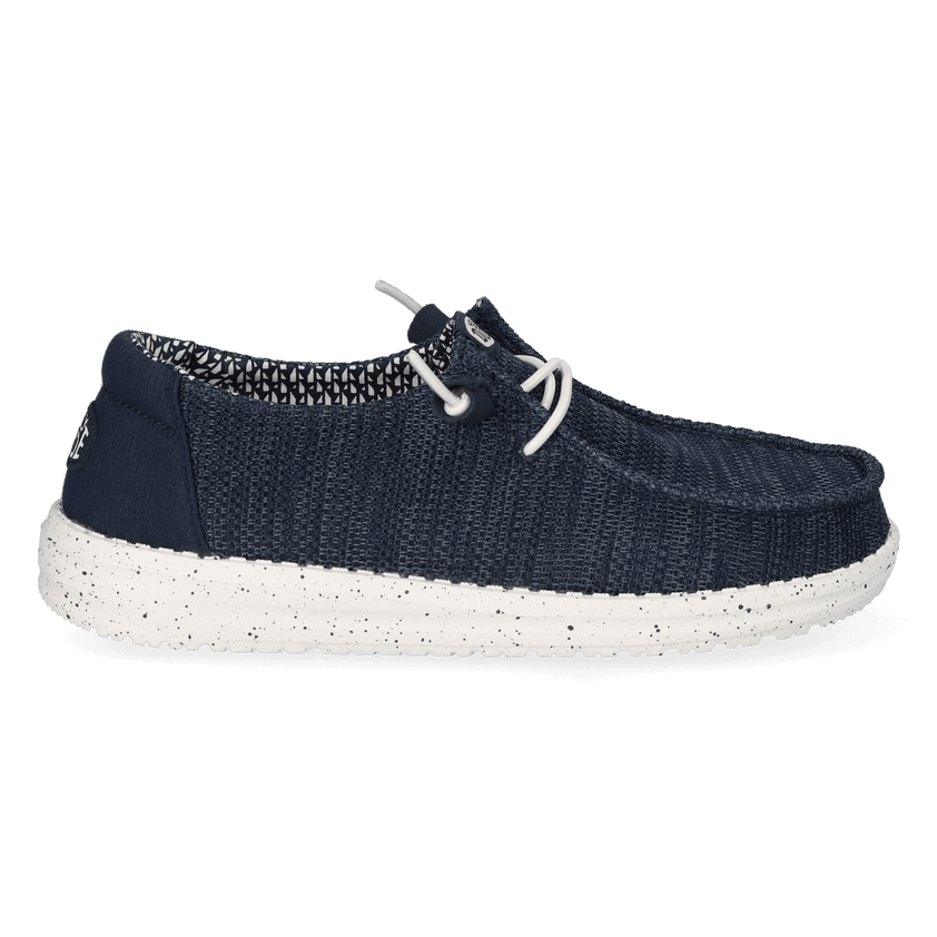 Wendy Stretch Sox Dames Instappers Navy