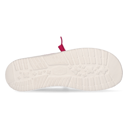 Wendy Stretch Sox Dames Instappers Fuchsia Pink